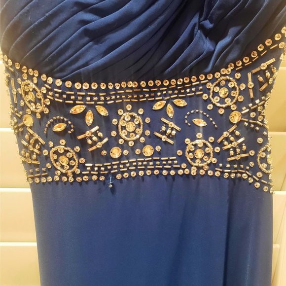 Blue Prom Dress - Picture 6 of 8